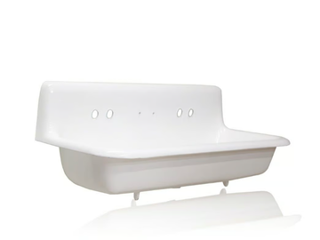 CALDWELL - Double cast iron washbasin by WatermarkFixtures - view 3