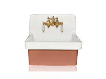 COUPE D'CARRE - Cast iron washbasin by WatermarkFixtures - view 2