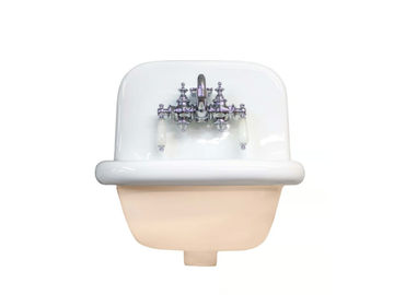 COUPE D’FRANCAIS - Wall-mounted washbasin by WatermarkFixtures - view 3