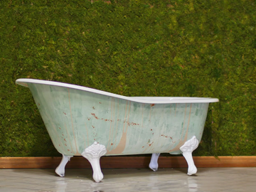LASALLE - Freestanding oval cast iron bathtub by WatermarkFixtures - view 3