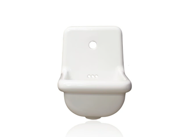 NANO COUPE - Wall-mounted porcelain handrinse basin by WatermarkFixtures - view 3