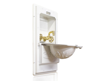 LILY - Wall-mounted handrinse basin by WatermarkFixtures - view 2