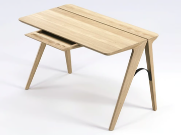 BRIDGE - Rectangular wooden writing desk by Wewood - view 2