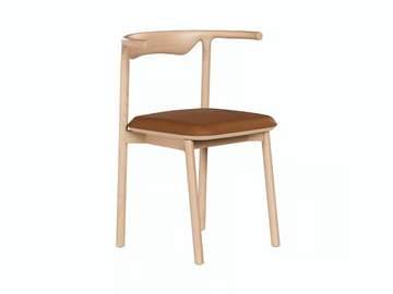 PALA - Wooden chair with armrests by Wewood - view 2