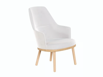 SARTOR - Upholstered fabric easy chair by Wewood - view 2