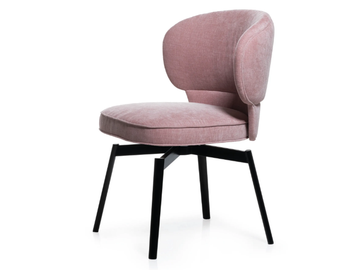 MORTON - Swivel upholstered fabric chair by Wittmann - view 2