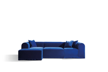 BLOCKS - Modular sectional velvet sofa by Wittmann - view 3