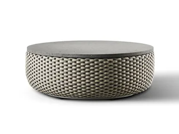PARADISE BIRD OUTDOOR - Round garden side table by Wittmann - view 2