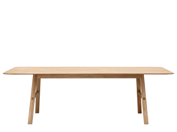 MALIN - Solid wood dining table by Woak - view 3