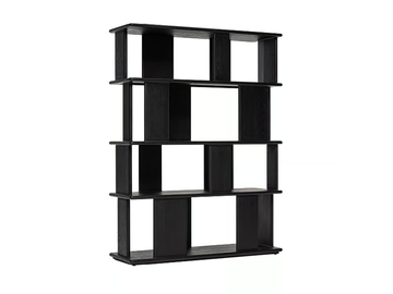 BURLY - Freestanding open solid wood bookcase by Woak - view 2