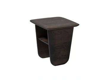 WING - Square solid wood coffee table by Woak - view 2