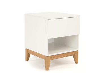 BLANCO - Melamine-faced chipboard coffee table / bedside table by Woodman - view 2