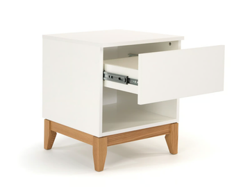 BLANCO - Melamine-faced chipboard coffee table / bedside table by Woodman - view 3