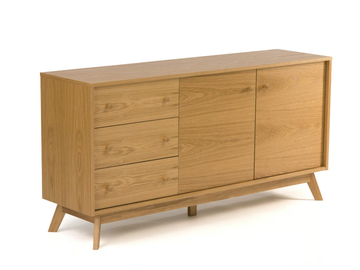 KENSAL - Wood veneer sideboard by Woodman - view 2