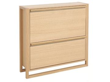 NEWEST - Wood veneer shoe cabinet by Woodman - view 2
