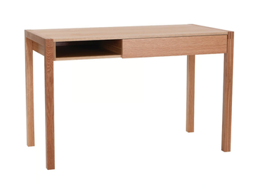 NEWEST - Rectangular wood veneer writing desk by Woodman - view 2