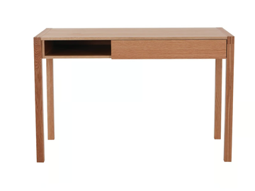 NEWEST - Rectangular wood veneer writing desk by Woodman - view 3