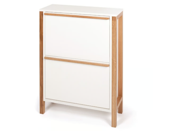 NORTHGATE - Melamine-faced chipboard shoe cabinet by Woodman - view 2