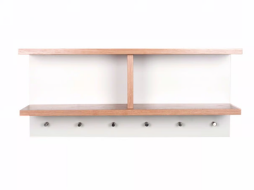 NORTHGATE - Wall-mounted wood veneer coat rack by Woodman - view 3