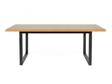 CAMDEN - Rectangular wood veneer coffee table by Woodman - view 2