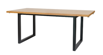 CAMDEN - Rectangular wood veneer table by Woodman - view 3