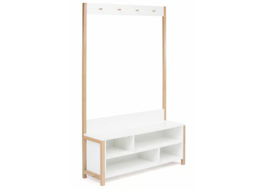 NORTHGATE - Free standing melamine-faced chipboard hallway unit by Woodman - view 2