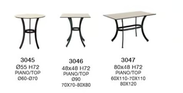 SMART - Aluminium table / table base by XLINE - view 3