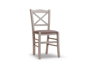 1454 - Wooden chair with integrated cushion by XLINE - view 2