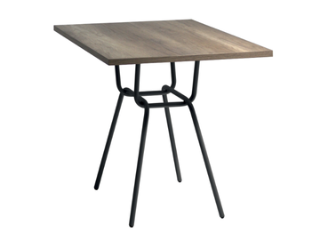 INVERSO - Square laminate table by XLINE - view 2