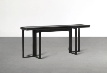 DEAUVILLE - Rectangular wooden console table by XVL - view 3