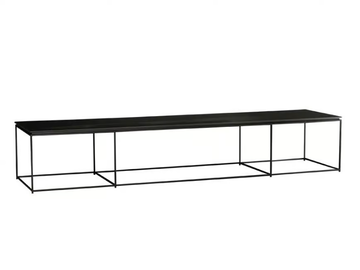 IVY - Low rectangular wooden coffee table by XVL - view 2