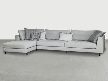 RENO - Fabric sofa with chaise longue by XVL - view 3