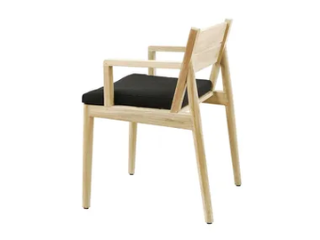 AUSTIN - Teak garden chair with armrests by XVL - view 2