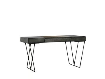 JAVA - Rectangular wooden writing desk with drawers by XVL - view 2