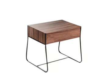 SPIRIT - Rectangular wooden bedside table with drawers by XVL - view 2