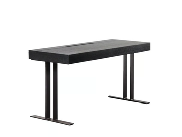 VARDA - Rectangular wooden writing desk with drawers by XVL - view 2