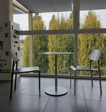 BAR TABLE - Round metal table by YDF - view 3