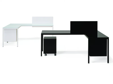 ERNESTO WORK - L-shaped office desk by YDF - view 2