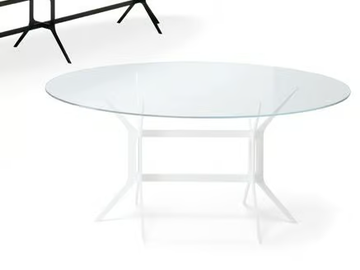 ARABESQUE - Oval crystal table by YDF - view 2
