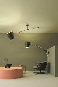 NEFERTARI - Adjustable ceiling lamp by ZAVA - view 3