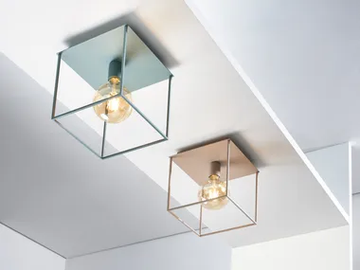 BOX - Iron ceiling lamp by ZAVA - view 2