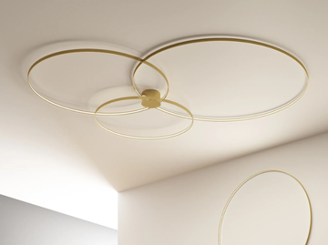 RINGS - LED ceiling lamp by ZAVA - view 2