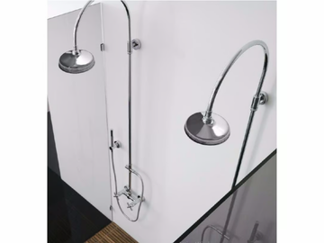 DA-DA - Wall-mounted shower panel with overhead shower by ZAZZERI - view 2