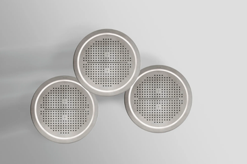 JK21 - LED stainless steel overhead shower by ZAZZERI - view 3