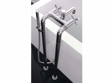 DA-DA - Floor standing bathtub tap with hand shower by ZAZZERI - view 2