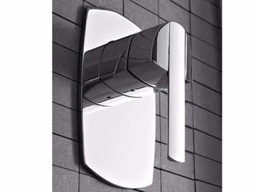 TANGO - Single handle chromed brass shower mixer by ZAZZERI - view 2