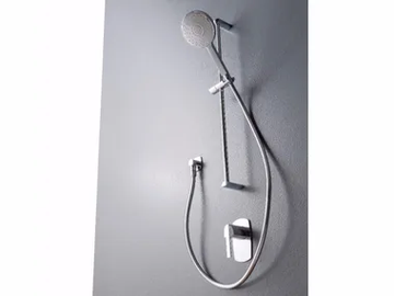 TANGO - Shower wallbar with hand shower by ZAZZERI - view 2
