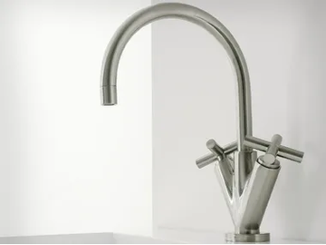 DA-DA - 1 hole washbasin tap with individual rosettes by ZAZZERI - view 2