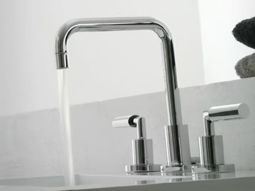 DA-DA - 3 hole countertop washbasin tap by ZAZZERI - view 2