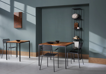 SLIM IRONY COLUMN - Painted metal shelving unit by Zeus - view 3